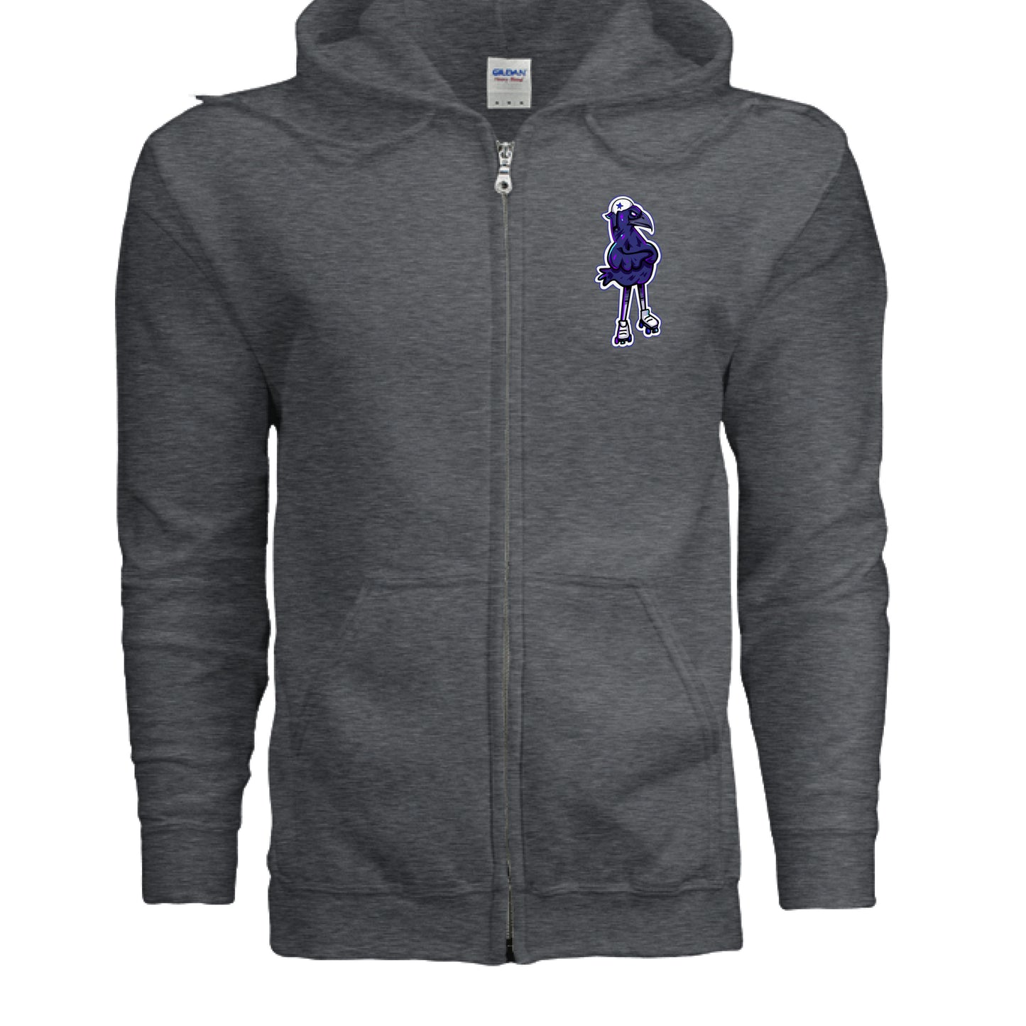 DARK HEATHER - FRONT