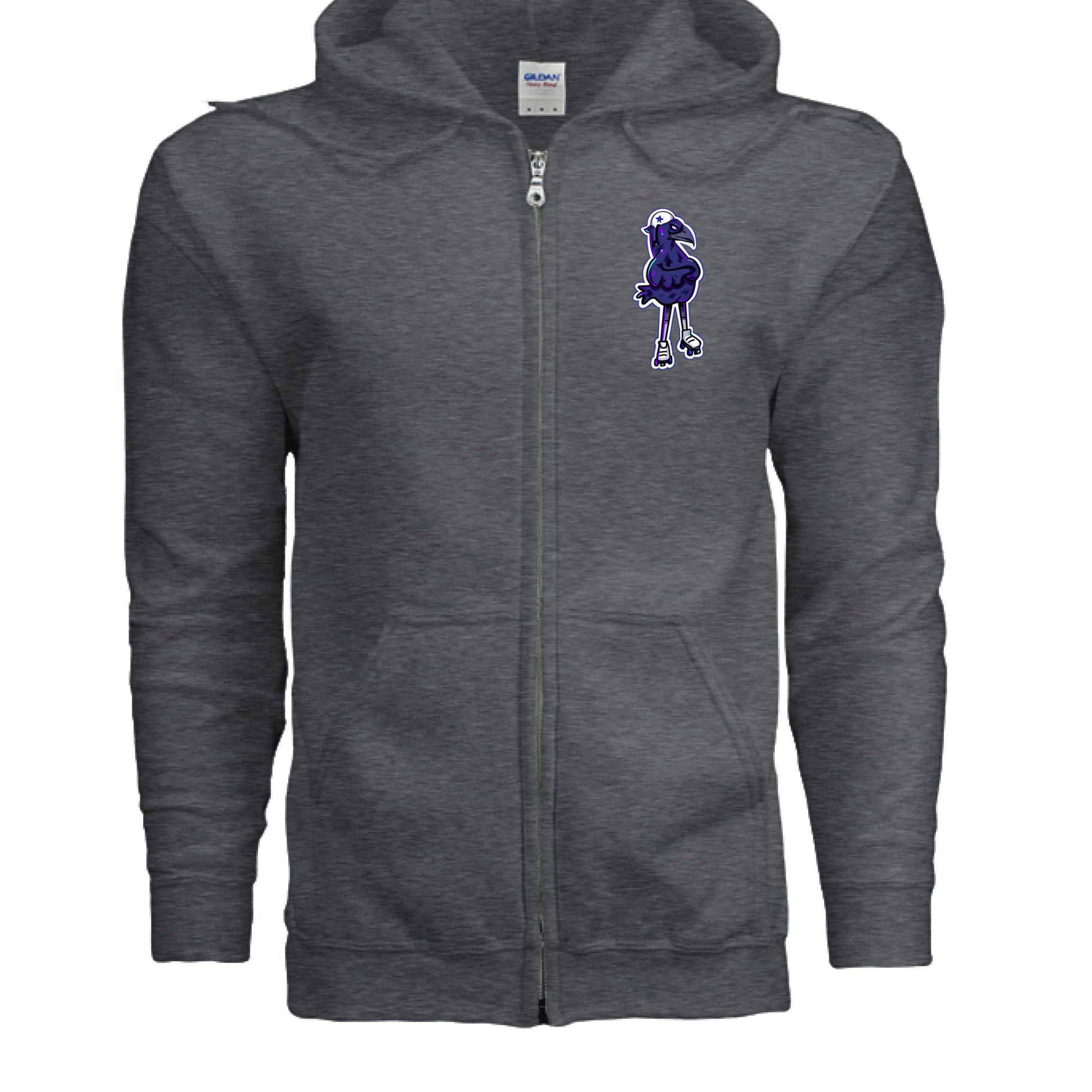 DARK HEATHER - FRONT